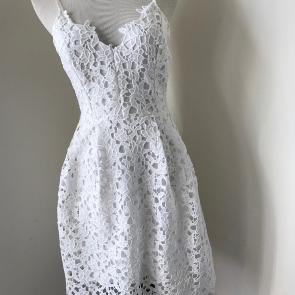 ASTR the label Lace Midi dress new